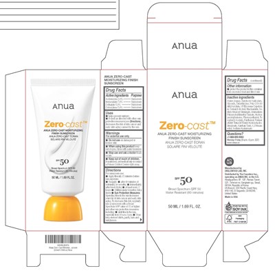 1 (Anua Zero Cast Moisturizing Finish Sunscreen)